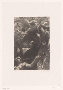 Berlioz dirige entre quatre anges trompettistes - Ignace Henri Jean Fantin Latour