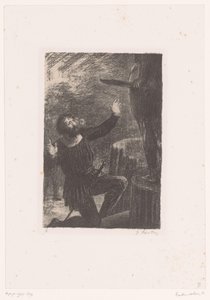 Cellini devant sa statue de Persée - Ignace Henri Jean Fantin Latour