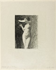 Étude pour Ève - Ignace Henri Jean Fantin Latour