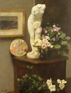 Fleurs et objets divers