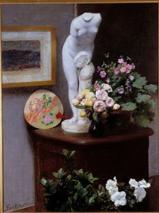 Fleurs et objets
