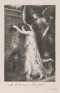 À Johannes Brahms - Ignace Henri Jean Fantin Latour