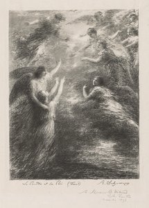 Le Paradis et la Péri - Ignace Henri Jean Fantin Latour