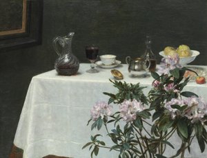 Nature morte : Coin de table