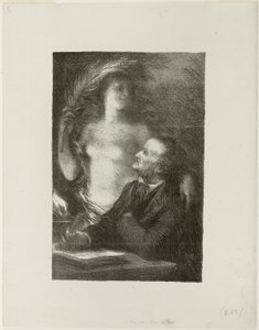 La Muse - Ignace Henri Jean Fantin Latour