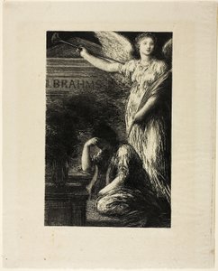 À J. Brahms - Ignace Henri Jean Fantin Latour