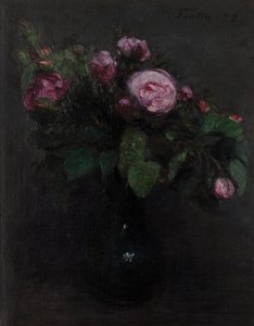 Vase avec des roses 1872 - Henri Fantin Latour