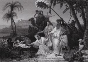 La découverte de Moïse