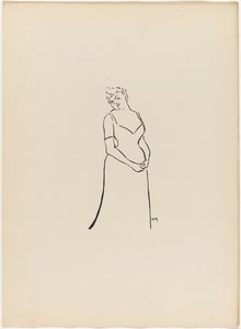 Anna Thibaud, from Le Café-Concert - Henri Gabriel Ibels