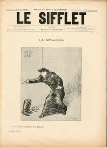 Le Sifflet, numéro 14, Satirique en N & B