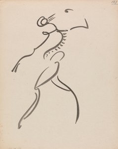 Figure dansante, de profil - Henri Gaudier Brzeska