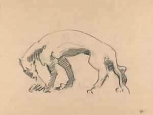 Lionne de profil - Henri Gaudier Brzeska