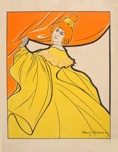 Odette Dulac, vers 1900