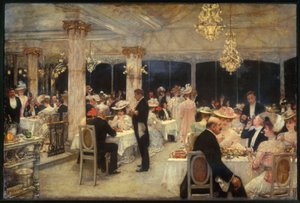 Armenonville, le soir du Grand-Prix, en 1905