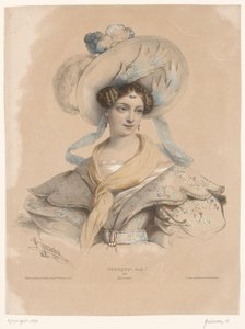 Jeune femme avec des pensées indulgentes