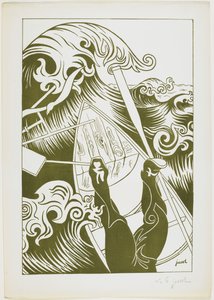 La Vague, 1894 - Henri Gustave Jossot