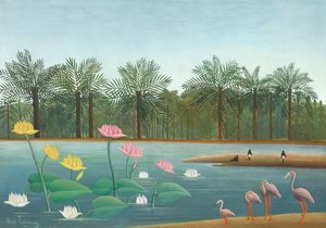 Flamants roses