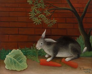 Lapin, 1908 - Henri J.F. 1844 1910 Rousseau