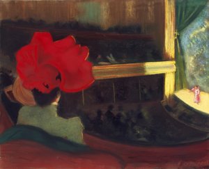 H. Evenepoel, Les Folies Bergère / Pastel