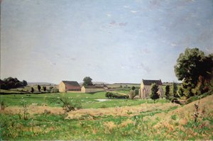 Paysage à Saulce, Yonne - Henri Joseph Harpignies