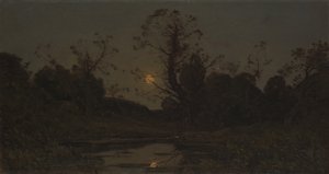 Lever de lune, 1885
