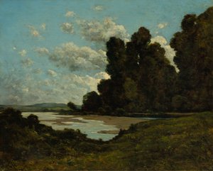 La Loire à Nevers - Henri Joseph Harpignies