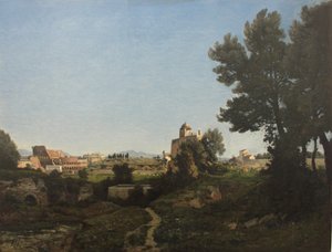 Vue de Rome depuis le mont Palatin, 1865