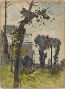 Vue du dôme de Saint-Pierre, Rome