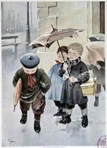 Un indépendant - aquarelle dans Le Figaro Illustré, mai 1901