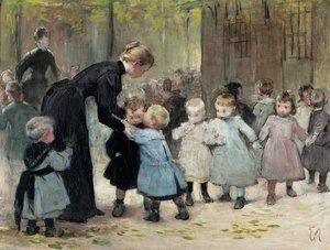 Dans la cour de récréation
