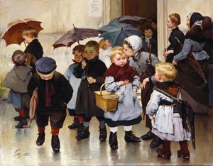 Sortie de classe, 1888