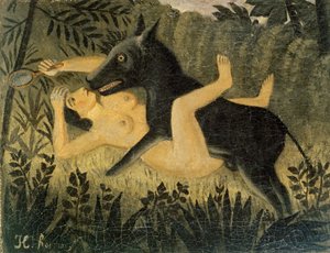 La belle et la bête, vers 1908