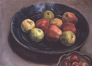 Nature morte avec des pommes