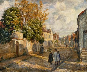 Scène de rue, Lagny
