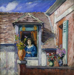 Femme à la fenêtre