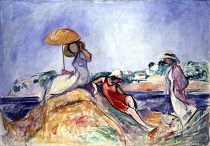Femmes près de la mer, c.1910