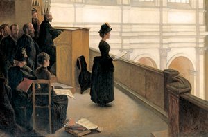 La Répétition dans le Chœur - Henri Lerolle