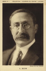Leon Blum, vers les années 1930 (photo n/b)