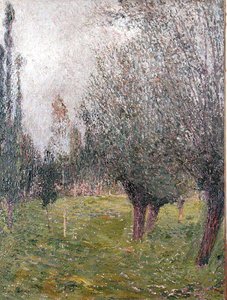 Paysage avec arbres - Henri Martin