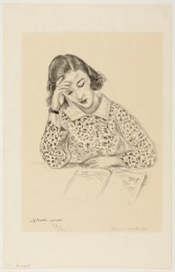 Une fille lisant - Henri Matisse