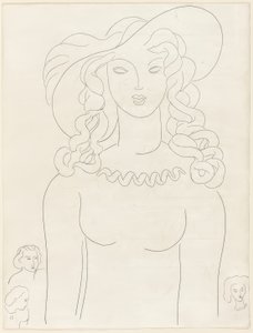 Apparition, troisième planche des Poésies de Mallarmé - Henri Matisse