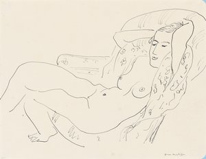 Femme nue, bras levés - Henri Matisse