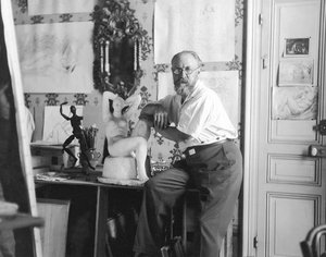 Henri Matisse, le peintre (photo n/b) - Henri Matisse