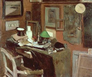 Intérieur avec chapeau haut de forme