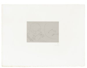 Jeune Femme contemplant un Bocal de Poissons Rouge - Henri Matisse