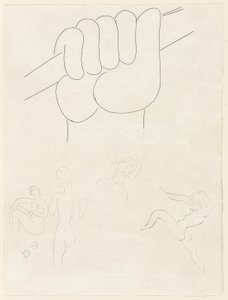 Le Guignon, deuxième planche des Poésies de Mallarmé - Henri Matisse
