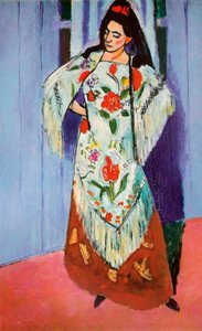 Madame Matisse avec le châle de Manille