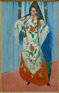 Madame Matisse avec un châle de Manille