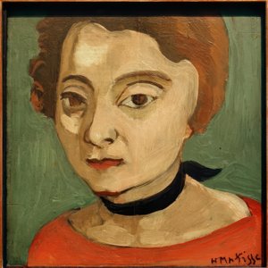 Marguerite avec collier en velours noir - Henri Matisse