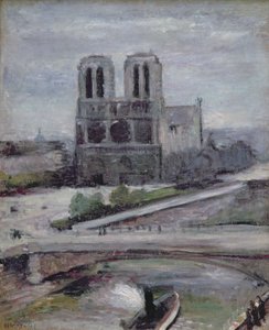 Notre Dame (oil on canvas) - Henri Matisse